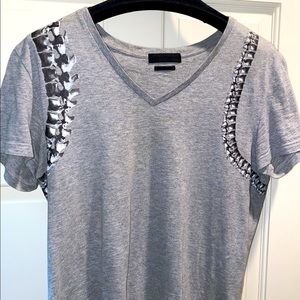 Alexander McQueen V-Neck Shirt. Size S.